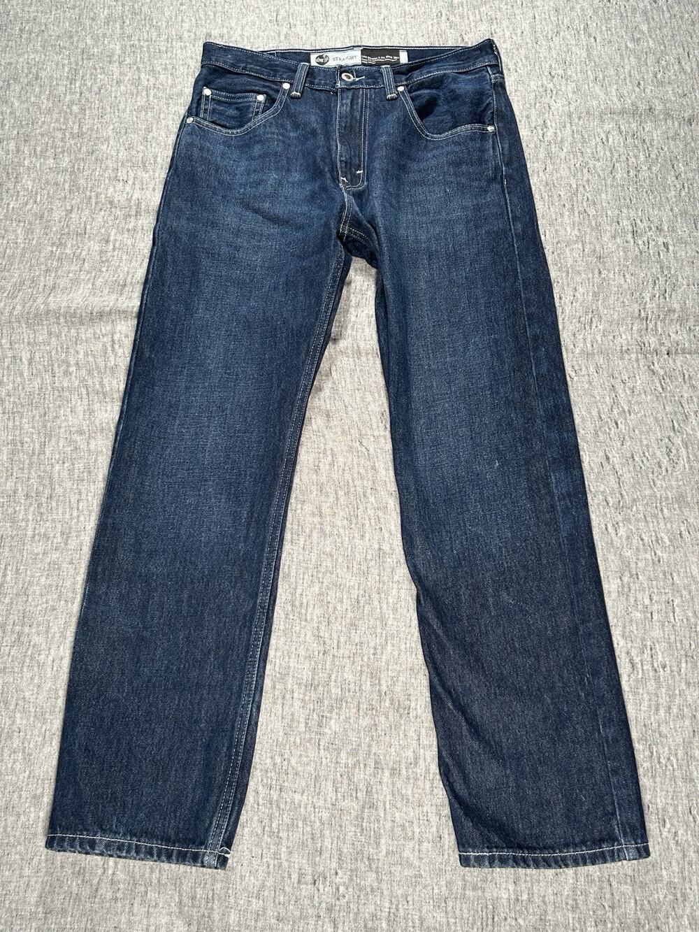 Levis SilverTab Straight Fit Jeans Mens 31x32 Blue 90s Skater Denim Cotton